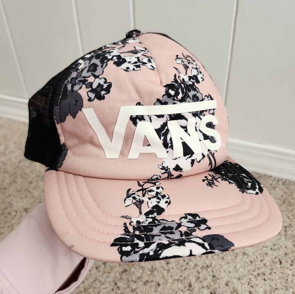 Vans Pink Floral Hat